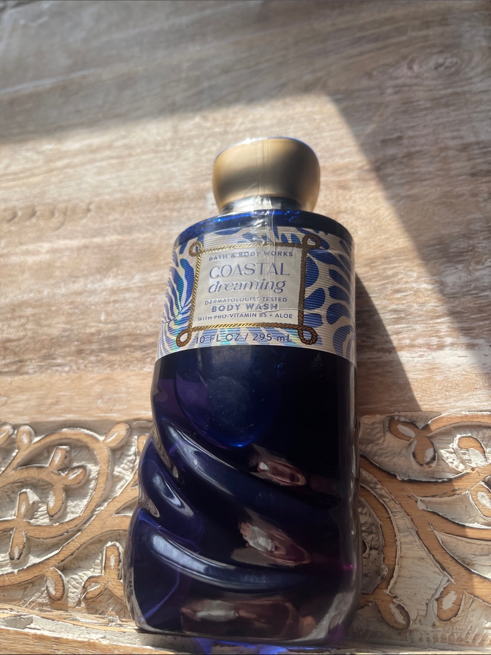 Bath & Body Works Coastal Dreaming Body Wash - Deep Blue & Gold